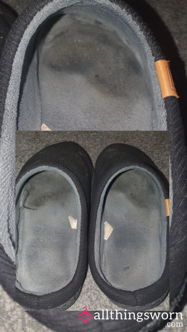 Well Worn And Strong Smelling House Slippers