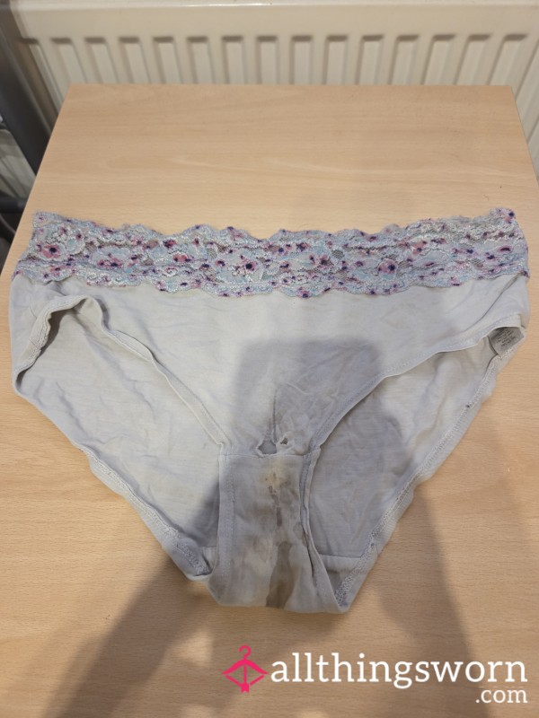 Well Worn And Very Old Maternity Panties 😘