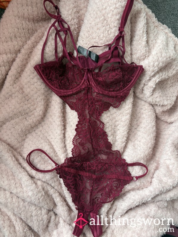 💋 Well-Worn Ann Summers Lace Teddy