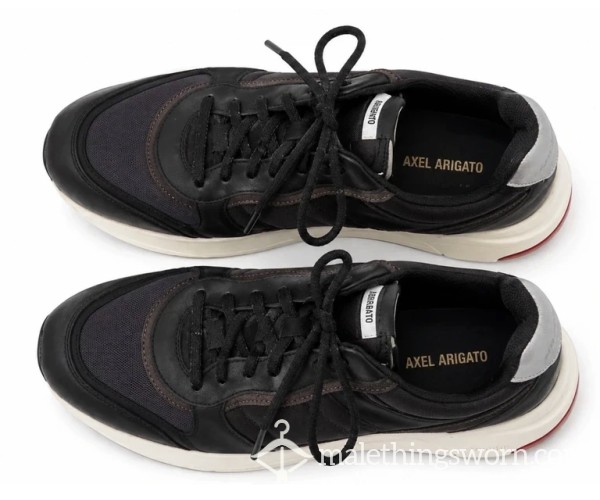 Well-Worn Axel Arigato Trainers 👟🔥 UK Size 8 — Naughty Little Favourites 😈
