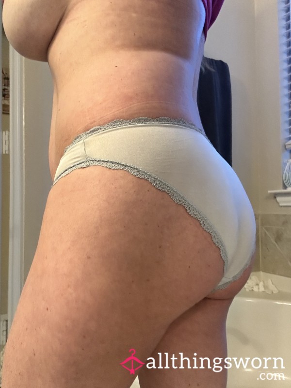 Well Worn Baby Blue Panty