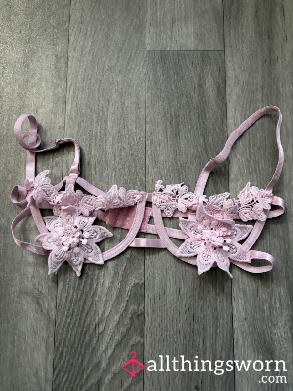 Well Worn Baby Pink Bra