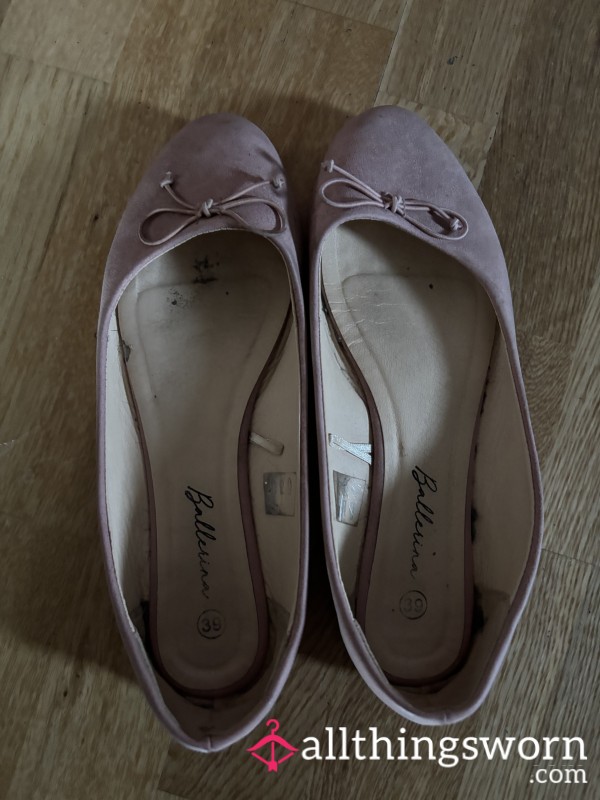 Well-worn Ballerina Shoes