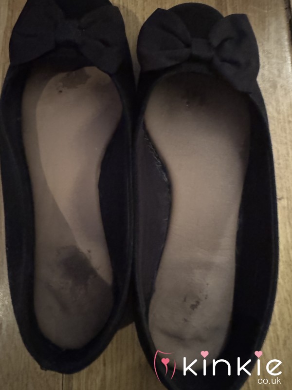Well Worn Ballet Pump Shoes
