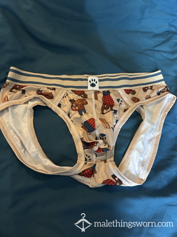 Well Worn Bear Jockstrap, XXL