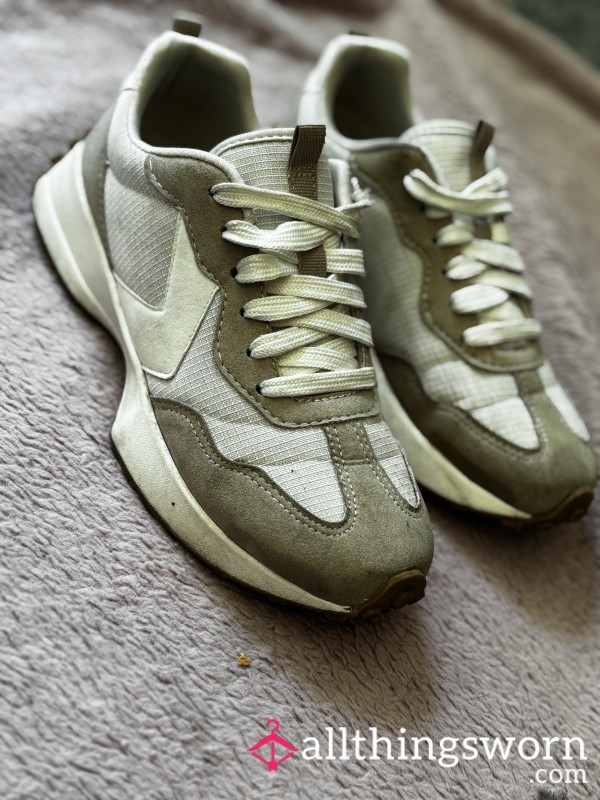 Well Worn, Beige Trainers