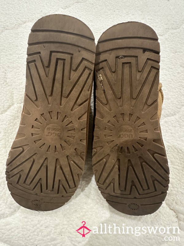 Well Worn Beige Ugg Boots