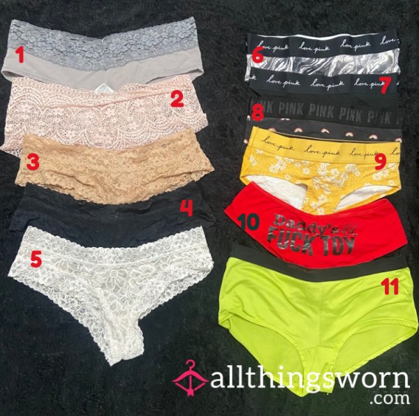 Well Worn Bikini/Cheekies Hold My Scent Just For You