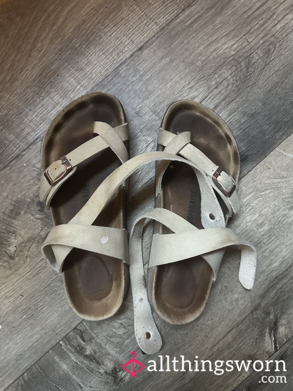 Well-Worn Birkenstock Sandals – Intimately Loved, Naturally Distressed