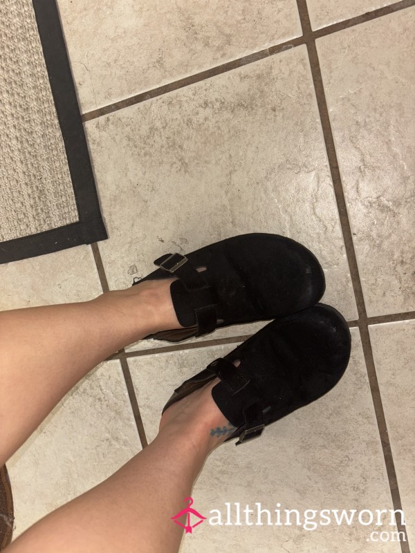 Well Worn Birkenstock Style Shoes