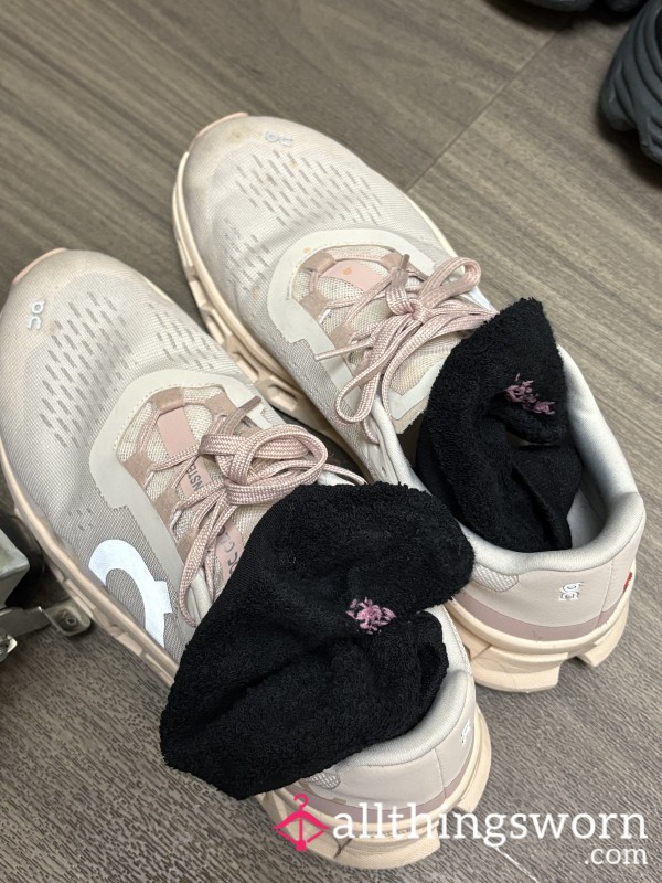 🔥 Well-Worn Black Ankle Socks – 4 Days Of Sweat & Scent 🔥