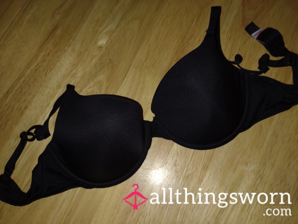 Well Worn Black Bra