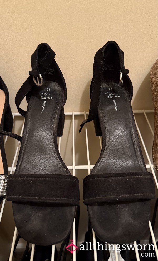 Well Worn Black Heels