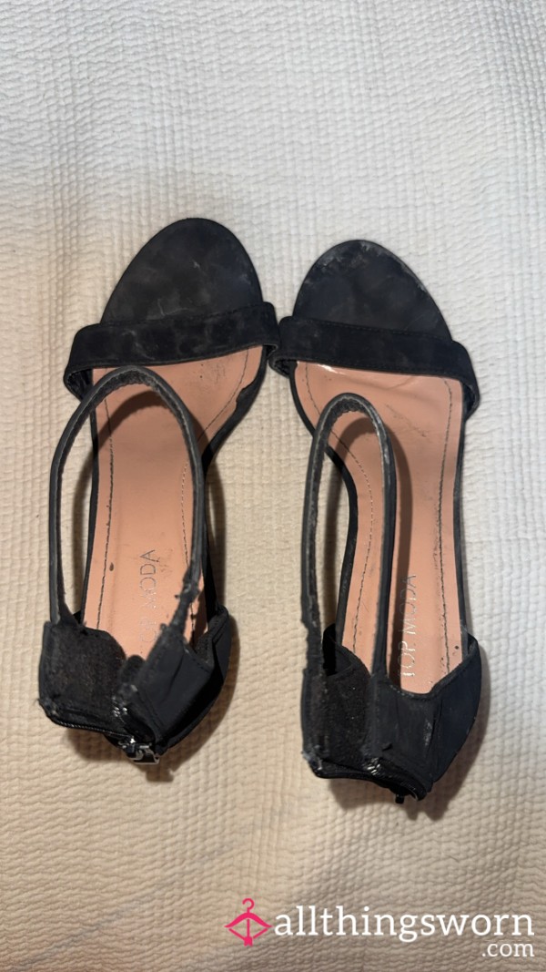 Well Worn Black Heels