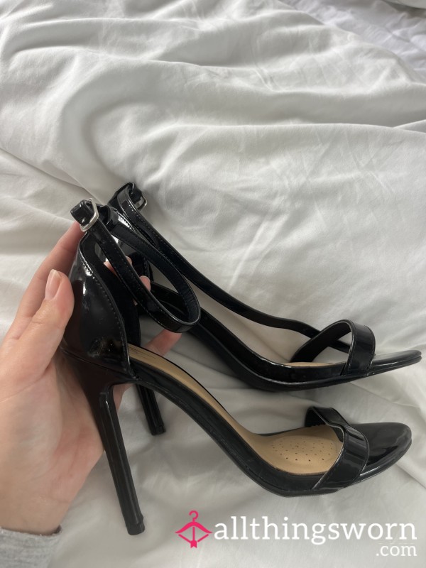 Well Worn Black High Heels