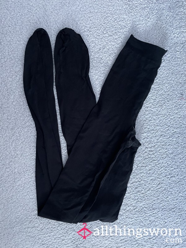 Well-worn Black Tights