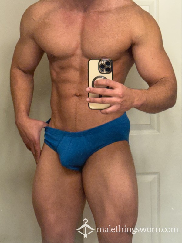 Well Worn Blue Briefs