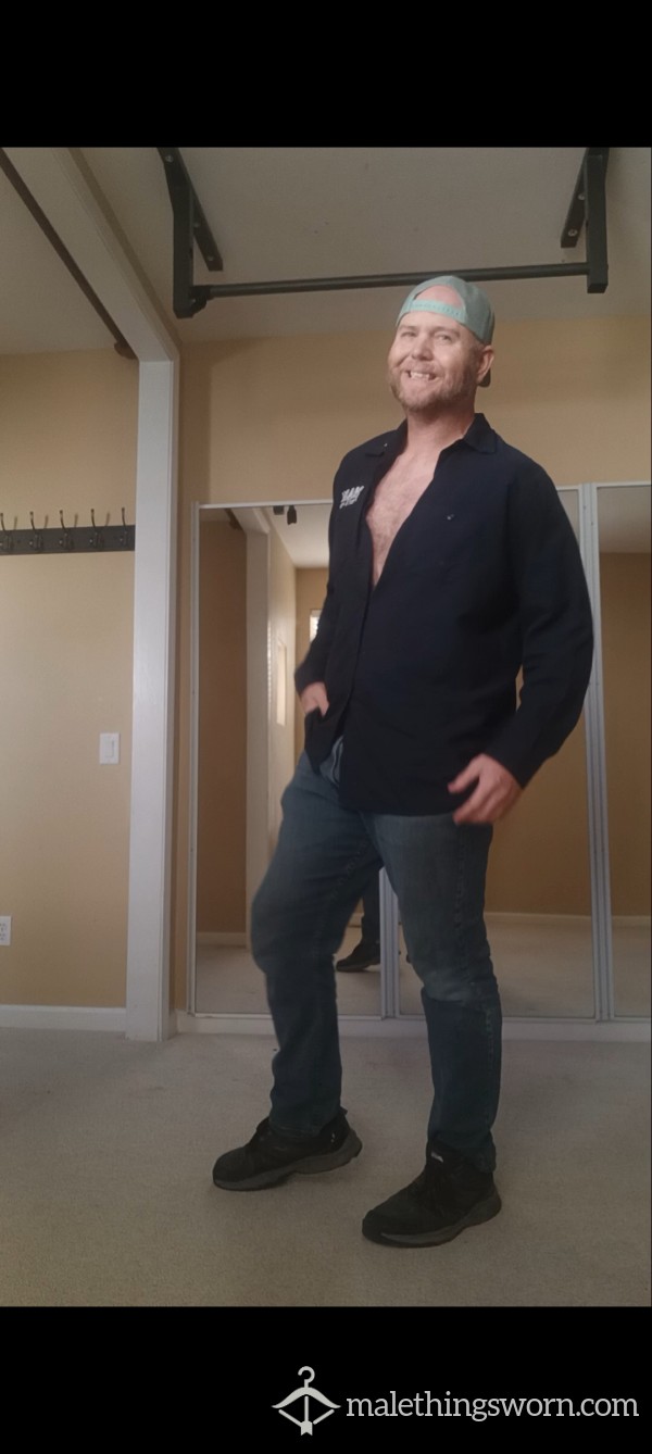 Well Worn Blue Collar Work Shirt