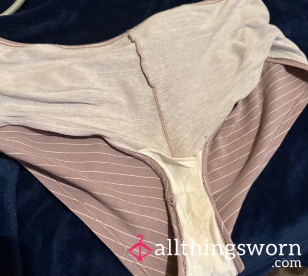 Well-worn Boyshorts With Discharge