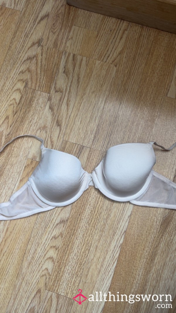 Well Worn Bra With Stains