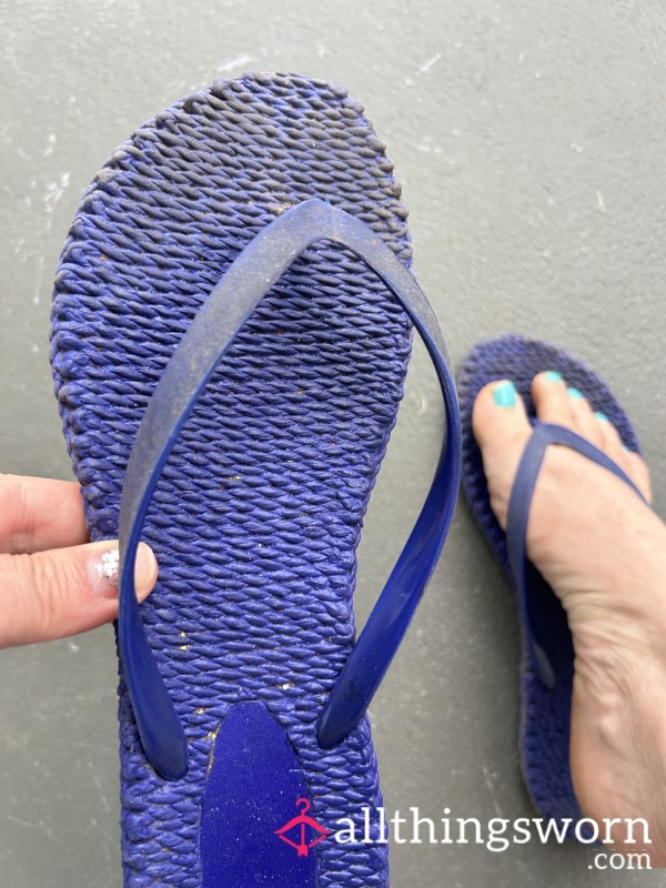 $30 Well Worn Braided Thongs Flip Flops