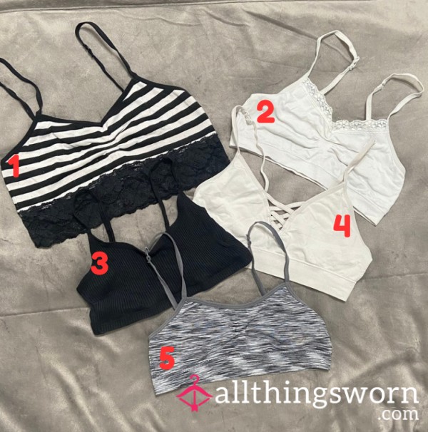 💋Well Worn Bralettes❣️