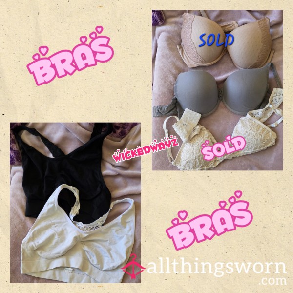 WELL WORN BRAS