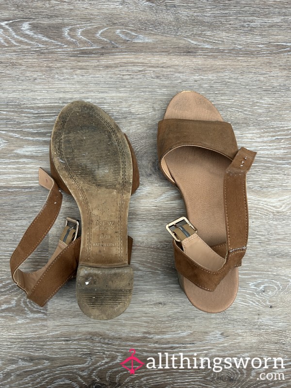 Well Worn Brown Heels