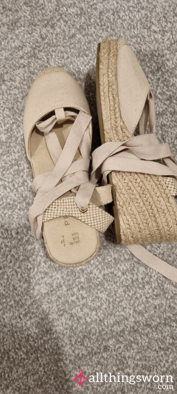 Well Worn But I Need New. These Are Comfy Nudes So They Go With Most Things.