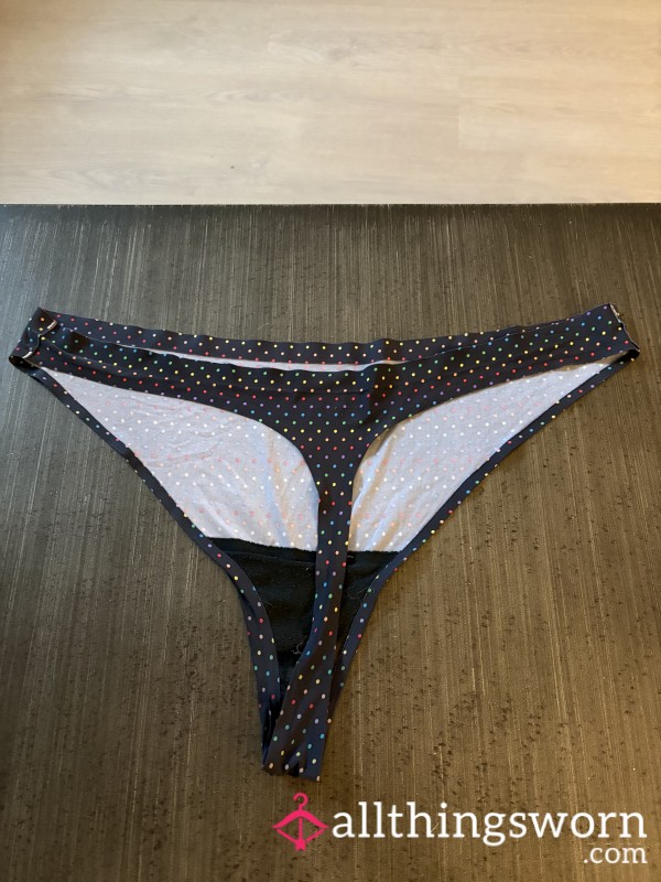 Well-worn Cheek Boss BBW Thong