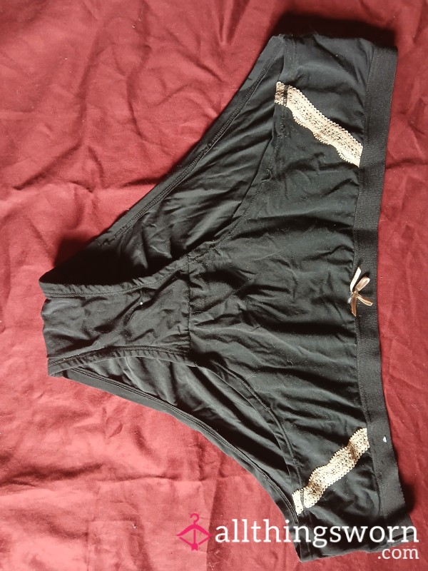 Well Worn Cheeky Tanga Panties