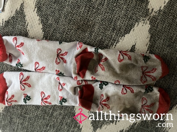 Well Worn Christmas Socks
