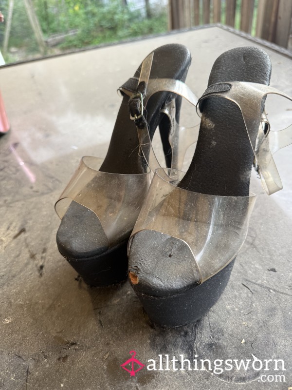 Well-Worn Cla**ic Heels – Imprinted By Time
