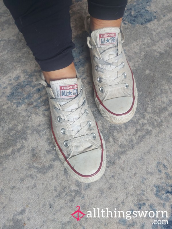 Well Worn Converse- UK3 👣💋