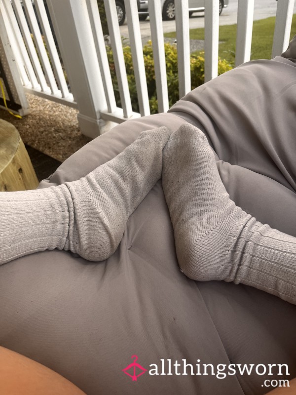 Well Worn Crew Socks