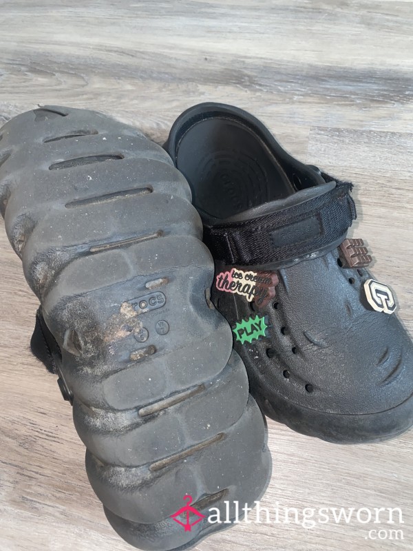 Well Worn Crocs.