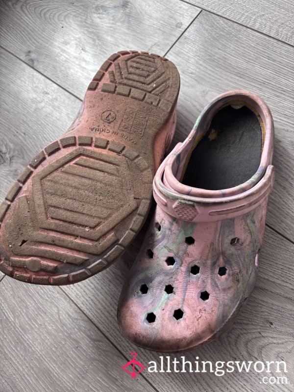 Well Worn Crocs