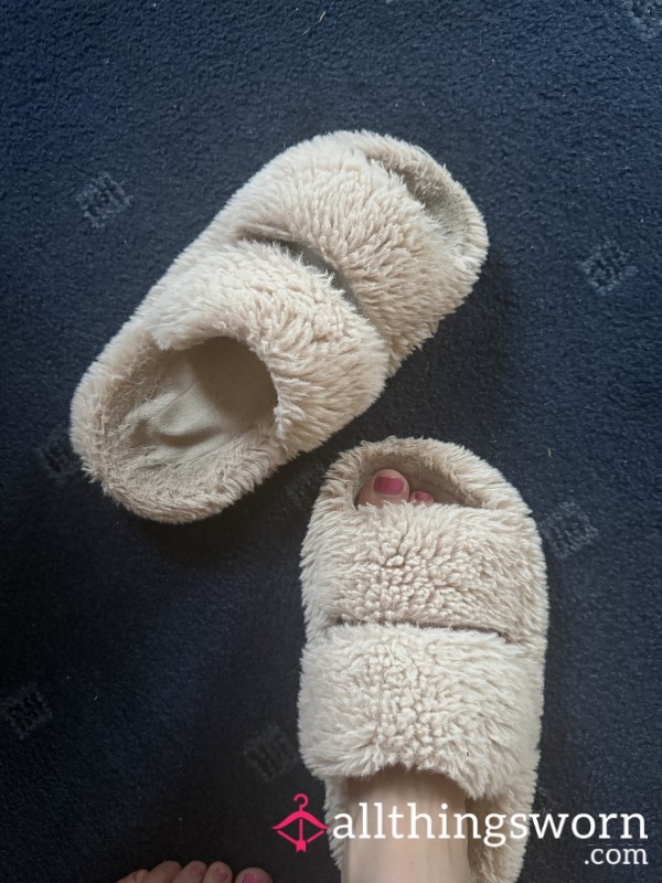 Well-worn Cute Slippers