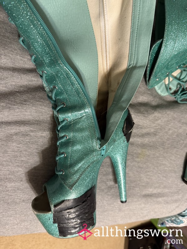 Well-worn Dancer Heel