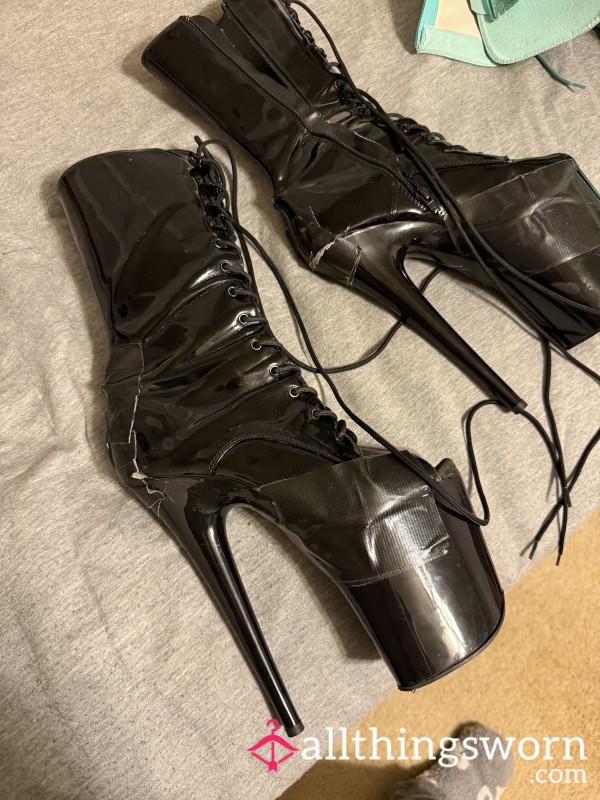 Well-worn Dancer Heels