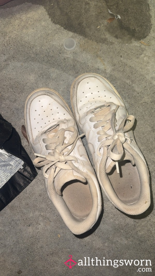 Well Worn Dirty Air Force Ones