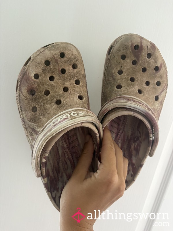 Well Worn, Dirty Crocs 🐊