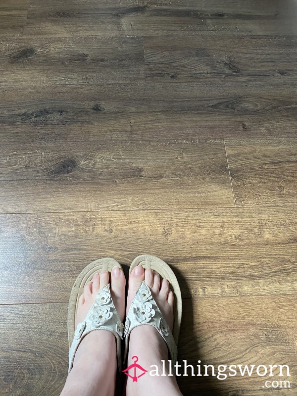 Well Worn Dirty Sandals