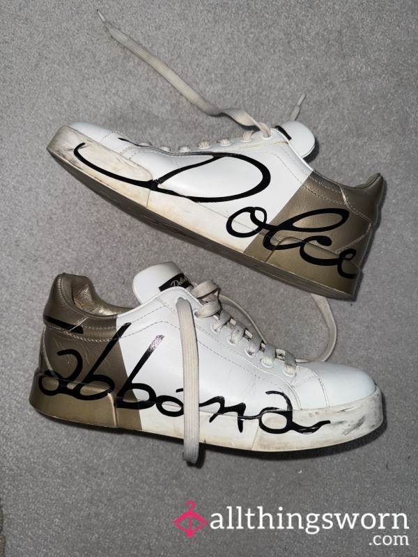 ✨ Well Worn Dolce & Gabbana Luxury Sneakers