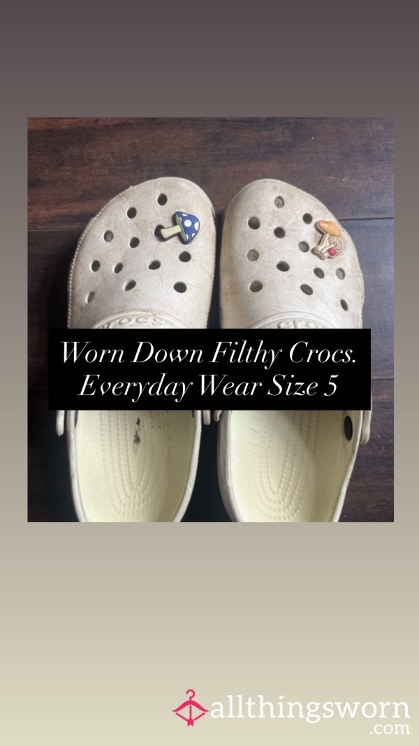 Crocs Worn Every Single Day– Muddy, Sweaty, & Full Of Life 🌱