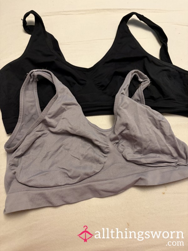 Well Worn Fabric Bras - Price Is Per Item