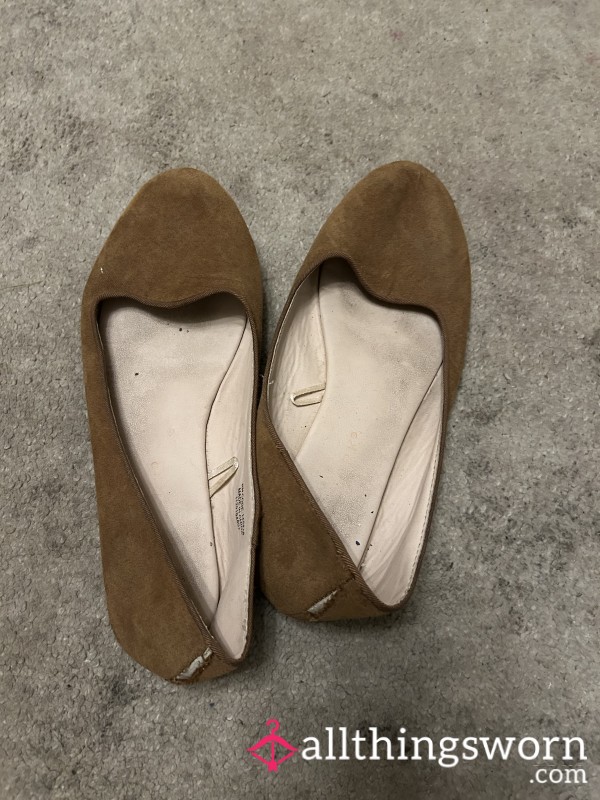 Well Worn Flat Shoes