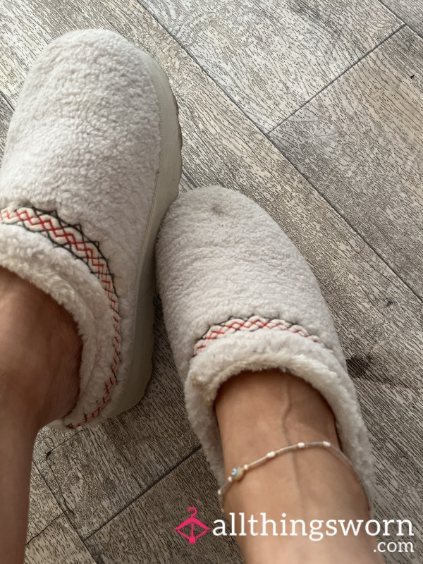 Well Worn Flat Shoes. I Had These Over Year Sweating Feet With No Socks. 👠🫦