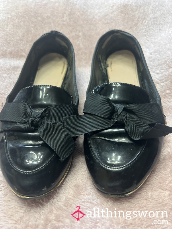 Well Worn Flat Work Shoes