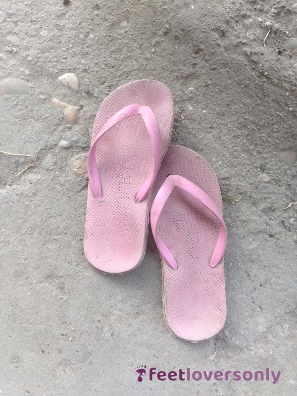 Well Worn Flip Flops